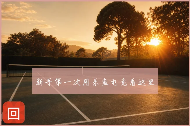 新手第一次用乐鱼电竞看这里
